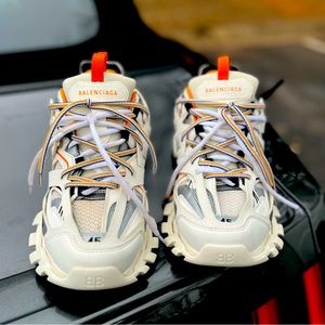 2019 Balenciaga Track Sneaker 'White Orange'
